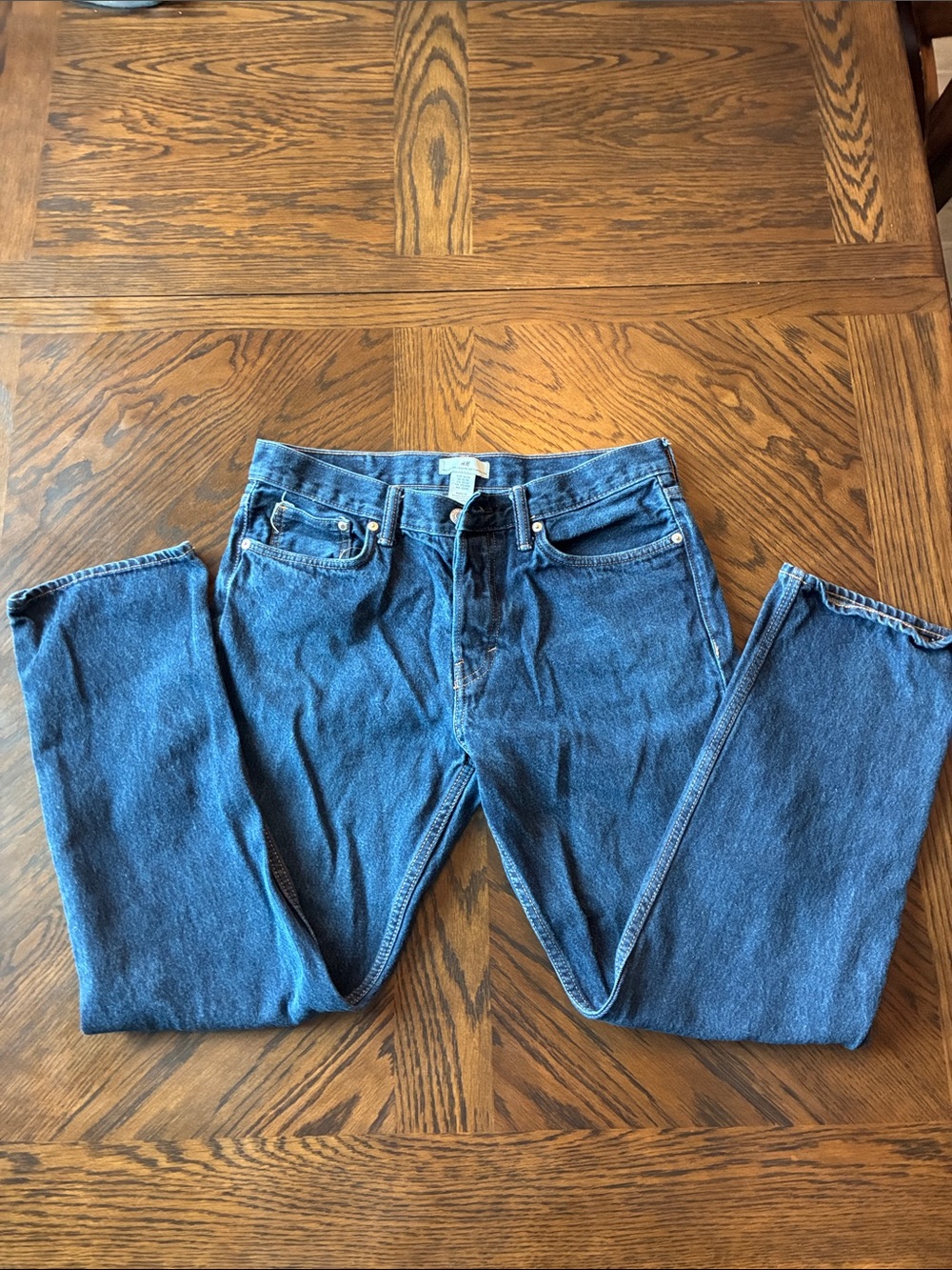 H&M Classic Men's Blue Denim Jeans